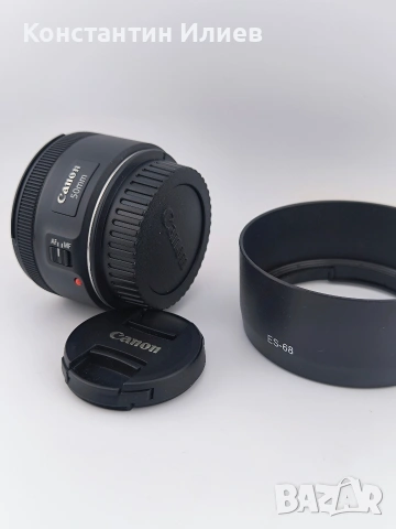Обектив Canon EF 50mm f1.8 STR, снимка 4 - Обективи и филтри - 54121390