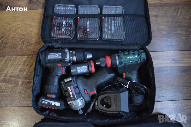 Нови чанти за инструменти Parkside 12V, снимка 3 - Винтоверти - 52295136