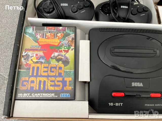 Sega Mega Drive II - оригинална игрална конзола в кутия, снимка 3 - Други игри - 53888713