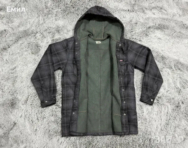 Мъжко яке Dickies Fleece Flannel Jacket, Размер M, снимка 3 - Якета - 48669463