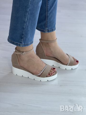 Съчетание на стил и комфорт: Спортно-елегантни дамски сандали за активен лайфстайл, снимка 4 - Сандали - 46381420