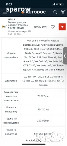 Кошница в резервoара VAG , снимка 4 - Части - 50052562