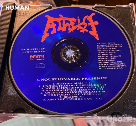 Death,Atheist,Carcass , снимка 15 - CD дискове - 45147905