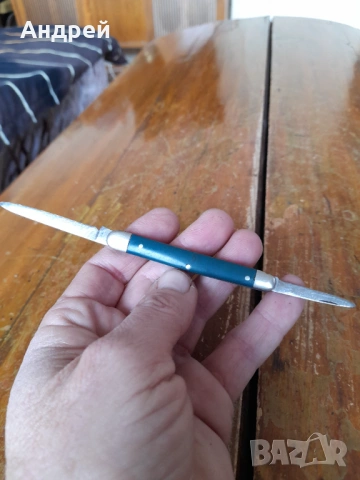 Стар джобен нож,ножче,ножка #183, снимка 7 - Други ценни предмети - 53649609