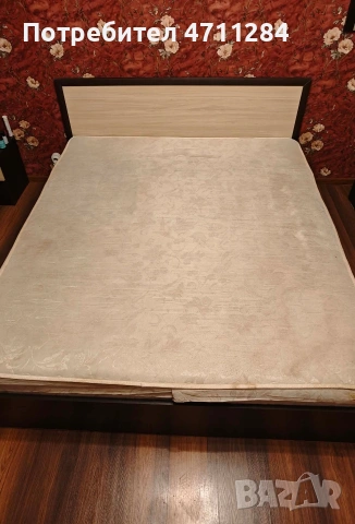 Спалня с матрак, снимка 2 - Спални и легла - 53156667