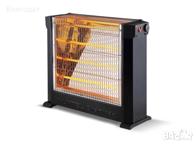 Кварцова печка LUXELL KS-2760, 2200W, 4 тръби, снимка 3 - Отоплителни печки - 52883574