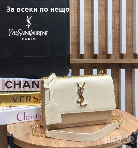 Yves Saint Laurent Дамска Чанта С Дълга Дръжка Синджир За През Рамо Код SK205, снимка 7 - Чанти - 52531616