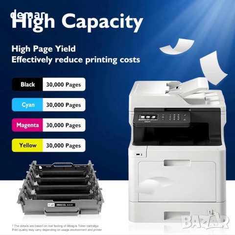 Съвместими барабани Meagiis DR421CL за Brother, 4 броя, снимка 3 - Консумативи за принтери - 51691155