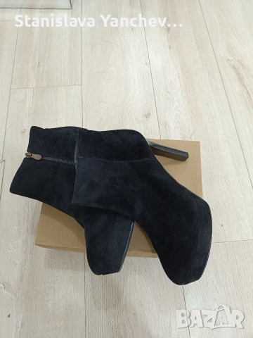 Официални боти на висок ток с платформа отпред  .На Fabiano са , снимка 2 - Дамски боти - 53579222