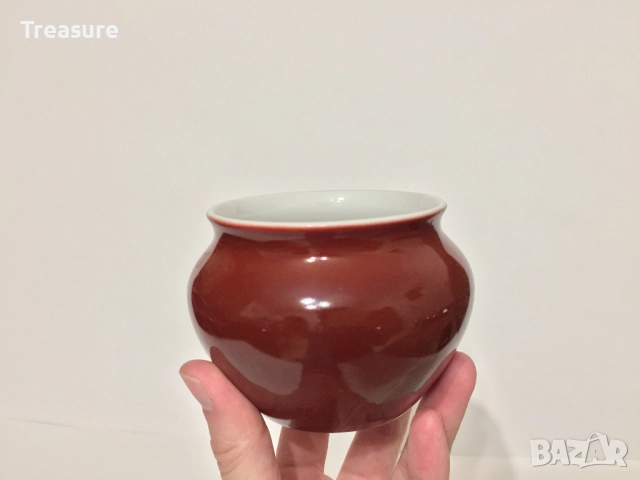 Солница гърне, порцелан, ДФЗ Вербилки, снимка 11 - Антикварни и старинни предмети - 40953836