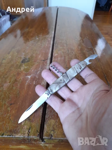 Стар джобен нож,ножче,ножка #125, снимка 5 - Други ценни предмети - 51253549