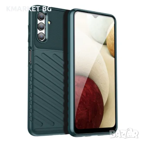 Samsung Galaxy M13 5G Удароустойчив Twill Texture Калъф и Протектор, снимка 3 - Калъфи, кейсове - 48516017