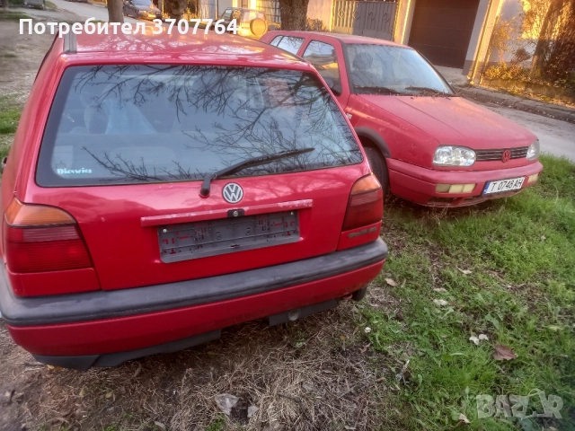 продавам два броя голф 3единия със регистрация, другия без но със перфектен двигател бензин Газ , снимка 5 - Автомобили и джипове - 52817135