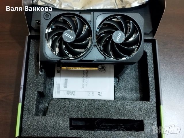 MSI GeForce RTX 5070 Shadow 2X, снимка 5 - Видеокарти - 53871645