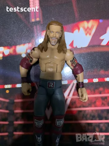 Екшън фигура WWE Edge Острието Adam Copeland Rated R Superstar WWE Mattel Elite играчка figure, снимка 13 - Колекции - 48928589