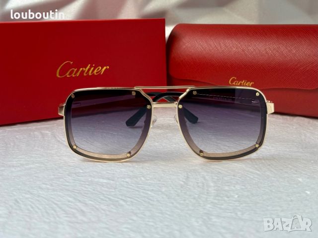 Cartier мъжки слънчеви очила, снимка 8 - Слънчеви и диоптрични очила - 45429334