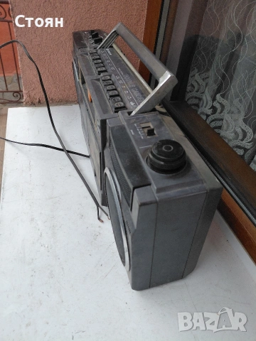 радиокасетофон хитачи TRK- W22W, снимка 3 - Радиокасетофони, транзистори - 53476481