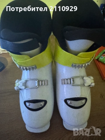 ДЕТСКИ СКИ ОБУВКИ 500 PUMZI, ЖЪЛТИ, снимка 2 - Зимни спортове - 52914948