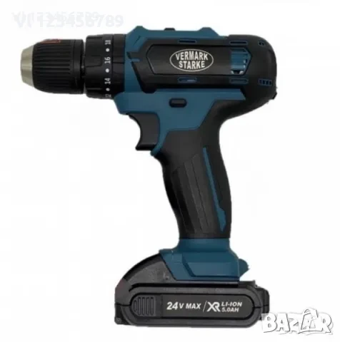 Акумулаторен винтоверт 24v. 5A VERMARK STARKE