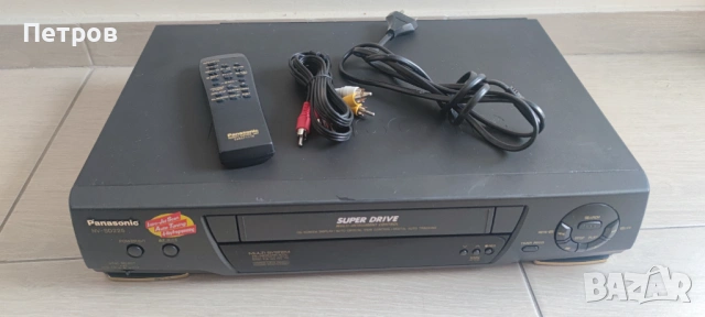 Видео Panasonic VHS , снимка 2 - Плейъри, домашно кино, прожектори - 53326574