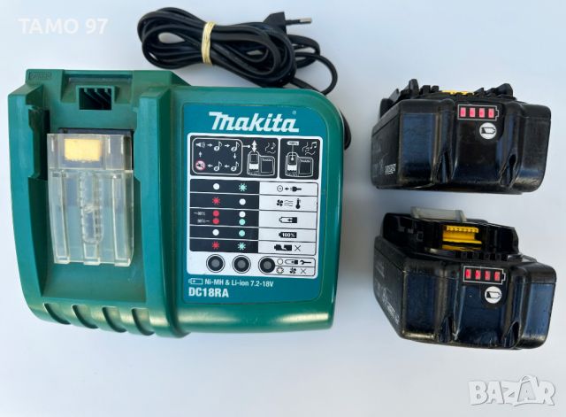 Makita DDF 484 Black Edition - Безчетков винтоверт 2x18V 5.0Ah, снимка 5 - Винтоверти - 45468125