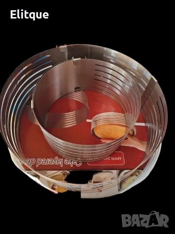 Форма за печива, от неръждаема стомана с процепи за равно изрязване на блатове - 2бр в комплект, снимка 8 - Други - 52903411