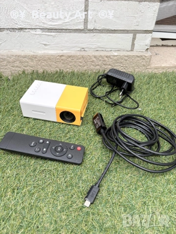 Мини видео проектор , LED , преносим с дистанционно , HDMI/USB, снимка 3 - Друга електроника - 53961582