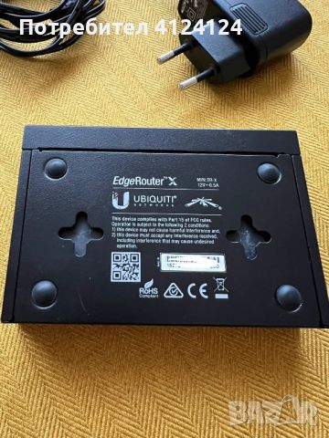 Ubiquiti EdgeRouter X и UAP-AC UniFi AP-AC 2.4/5Ghz 802.11ac (EOL), снимка 3 - Рутери - 46123261