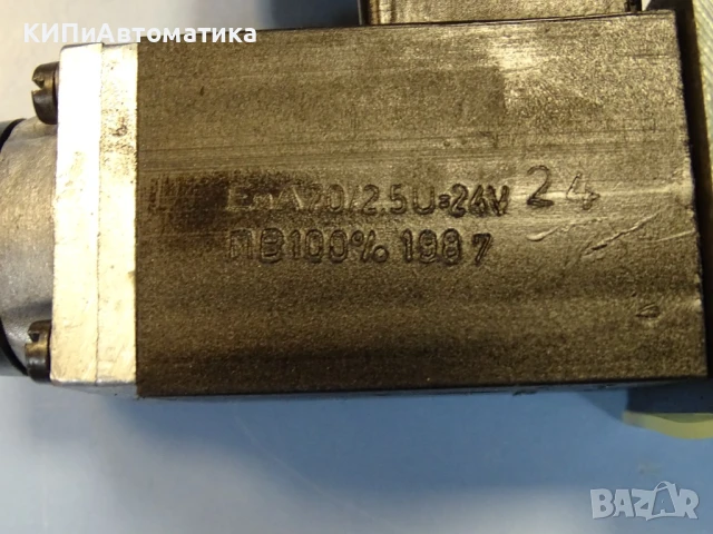 Хидравличен разпределител ”Хидравлика” тип РХ 06041 024/00АМ hidraulic solenoid valve, снимка 6 - Резервни части за машини - 50505267