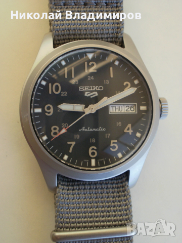 Seiko оригинален мъжки Японски голям ръчен часовник