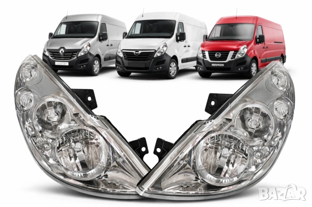 Фар за RENAULT MASTER,Opel Movano (2010+) с мотор ляв или десен