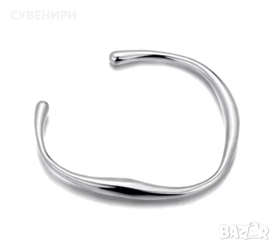 Гривни от медицинска стомана в златисто и сребристо , снимка 7 - Гривни - 49687327