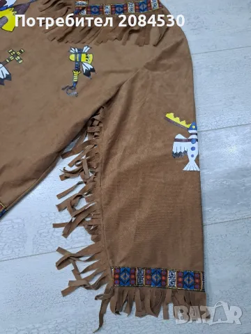  Маскараден костюм Индианец , снимка 5 - Други - 49609529