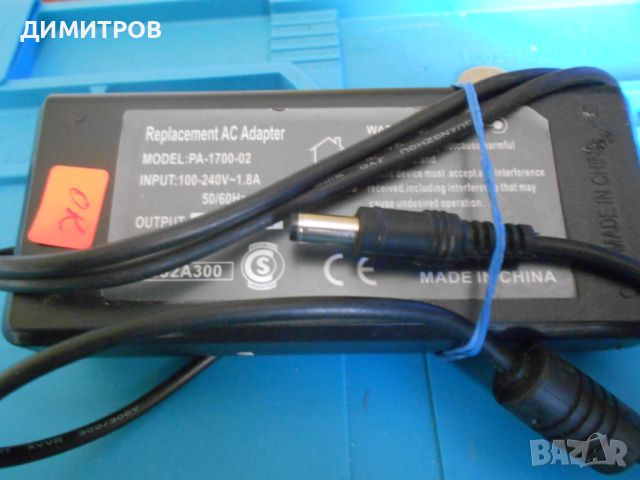 AC/DC  POWER ADAPTER LAPTOP 19V/20V, снимка 5 - Захранвания и кутии - 46484151