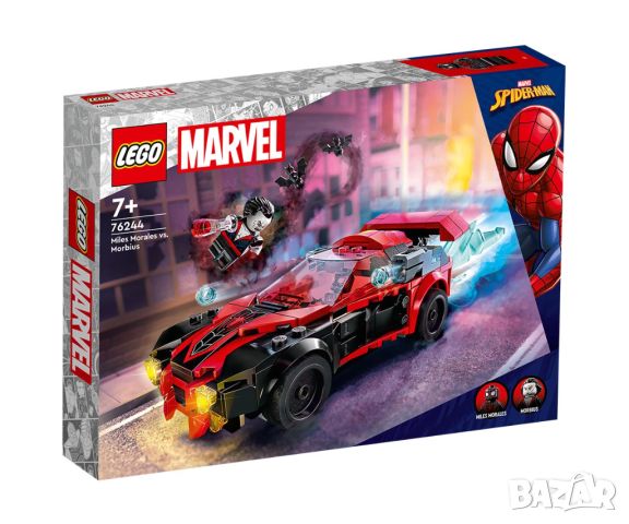 LEGO® Marvel Super Heroes 76244 - Майлс Моралес срещу Морбиус