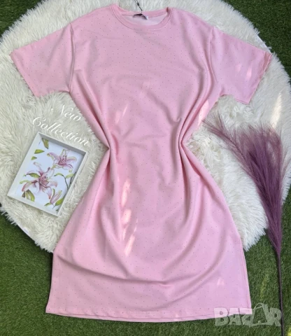 рокля с камъни , снимка 4 - Рокли - 50946343