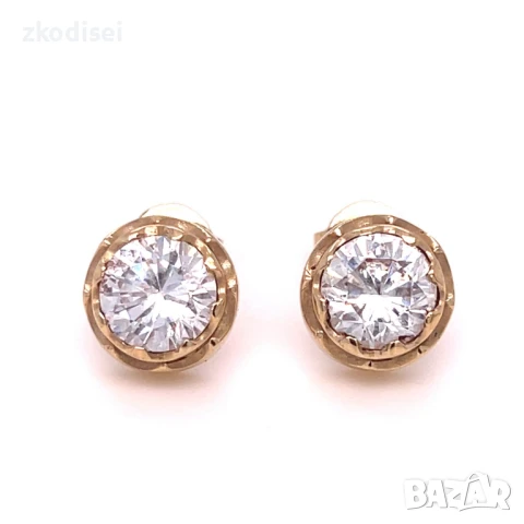 Златни обеци 5,28гр. 14кр. проба:585 модел:32889-5