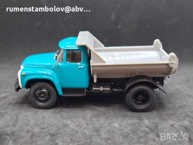ЗиЛ 130 ММЗ 555 - самосвал, Наши грузовики, 1:43, Нов, снимка 2 - Колекции - 53777750