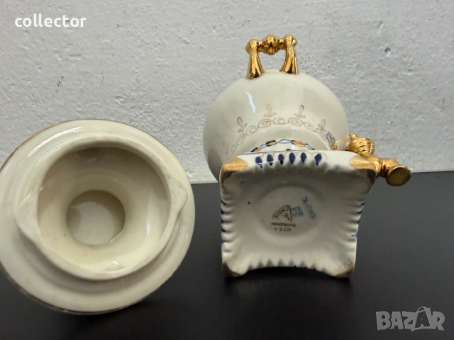 Винтидж порцеланов самовар "Гжел". №7716, снимка 6 - Колекции - 52738626