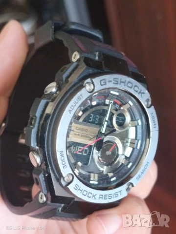 Часовник Casio G-Shock G-Steel GST-210B-1AER, снимка 6 - Мъжки - 51780732
