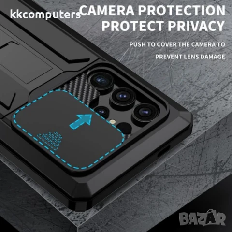 Samsung Galaxy S25 Ultra R-JUST Удароустойчив/Водоустойчив Калъф и Протектор, снимка 9 - Калъфи, кейсове - 51418438