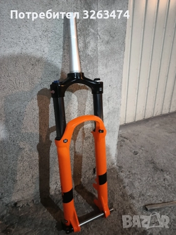 Вилка Suntour XCR 34 120мм 27.5 boost, снимка 2 - Части за велосипеди - 52496457
