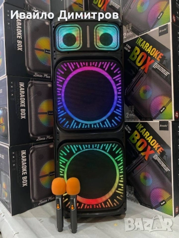 ГОЛЯМА ПРОФЕСИОНАЛНА КАРАОКЕ ПАРТИ ТОНКОЛОНА BTS-2172, снимка 2 - Тонколони - 54218364