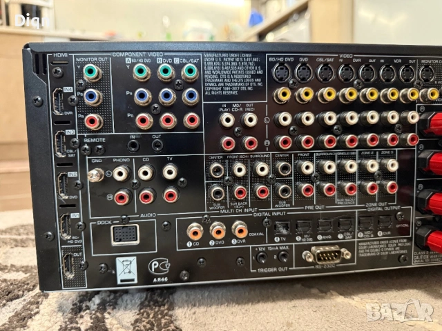Yamaha RX-V1900 Като нова , снимка 10 - Ресийвъри, усилватели, смесителни пултове - 53728543