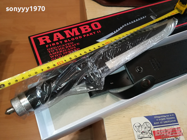 NEW RAMBO KNIVE 0204240854, снимка 3 - Ножове - 45069583