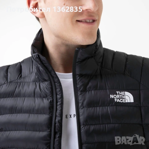 НОВ оригинален черен пухен елек елече THE NORTH FACE размер L от САЩ, снимка 6 - Якета - 53466099