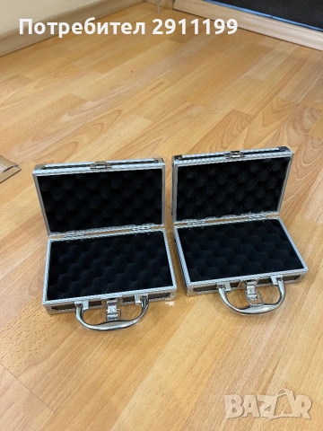 Малък алуминиев куфар, 2 бр, снимка 6 - Куфари с инструменти - 53855164