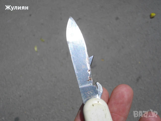 КОЛЕКЦИОНЕРСКО ДЖОБНО НОЖЧЕ WENGER DELEMONT , снимка 2 - Антикварни и старинни предмети - 50837738