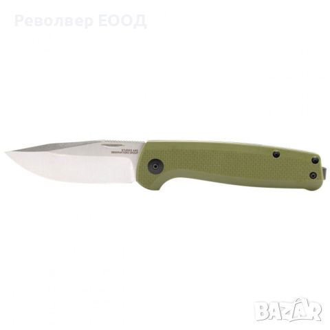 Сгъваем нож SOG Terminus SJ, в цвят OD green - 7,37 см, снимка 2 - Ножове - 45268211