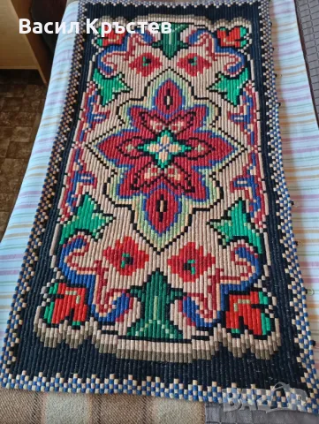 Ковьори "Българска бродерия", - Плетива на 1 кука, - Родопски терлици, от стари времена